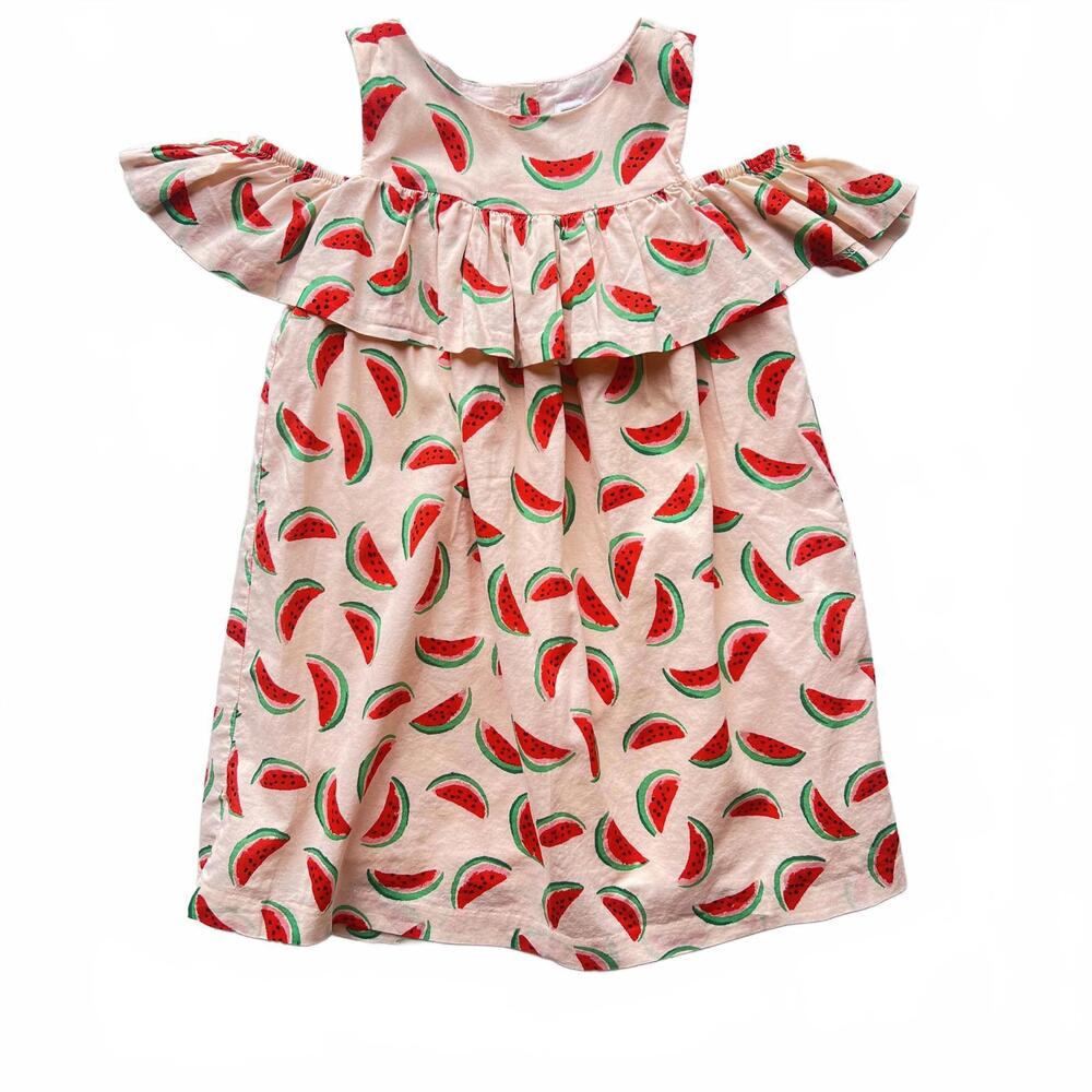 Janie and Jack Watermelon Print Dress - Size 4